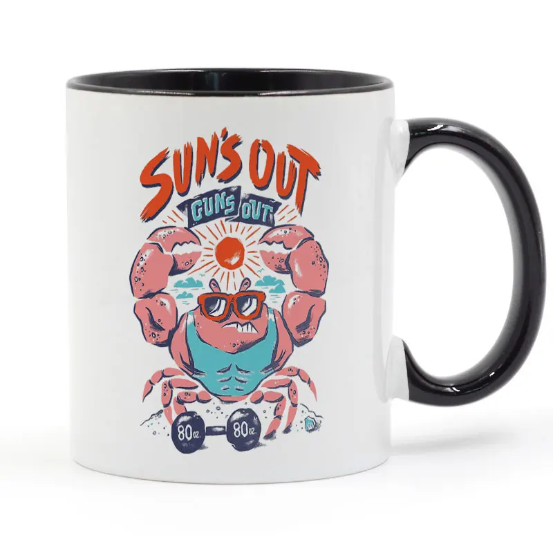 

SUN'S OUT GUNS OUT Coffee Mug Creative Gifts 11oz GA1565