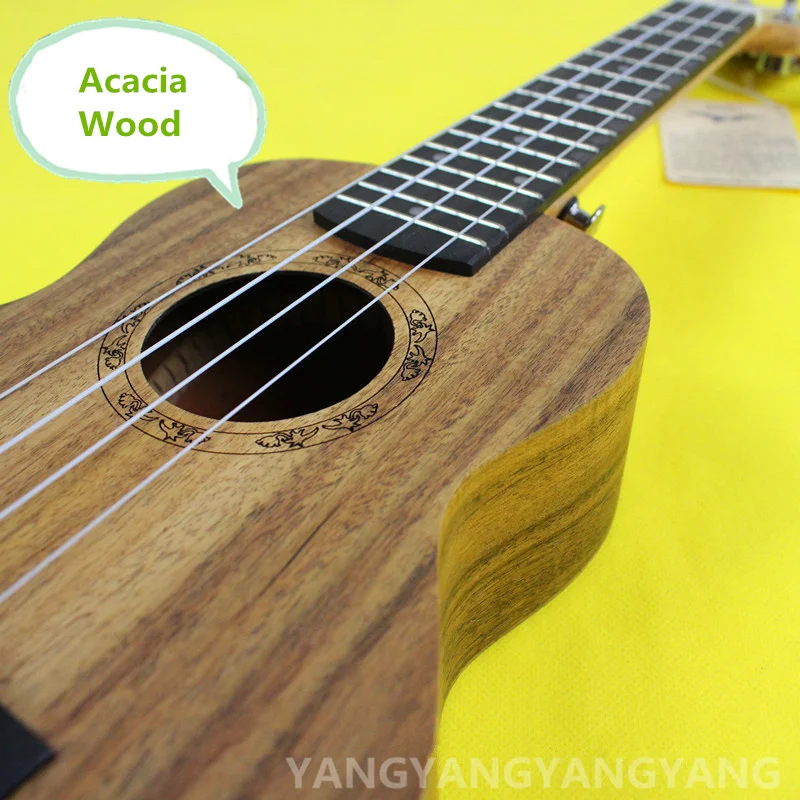 Buy Soprano Acacia Wood Ukulele 21 Inch Mini Hawaiian