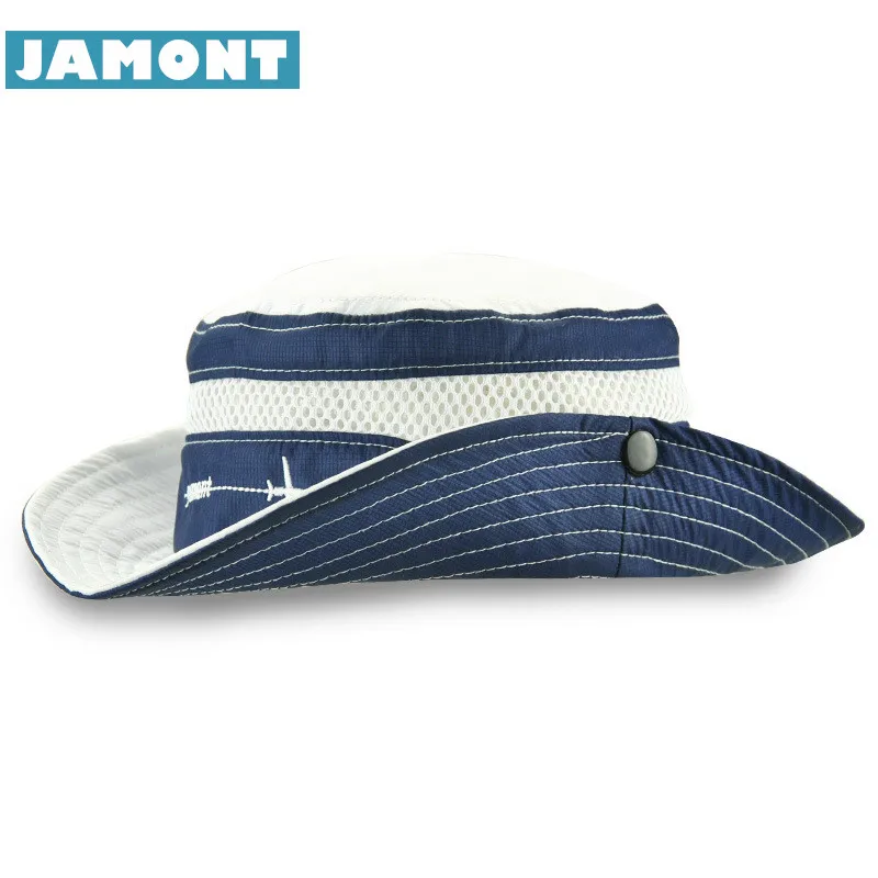 

[JAMONT] Cute Kids Hat Visor Baby Boy Girl Caps Cowboy Hats Children's Bucket Hat Mesh Cap Cartoon Panama Casquette