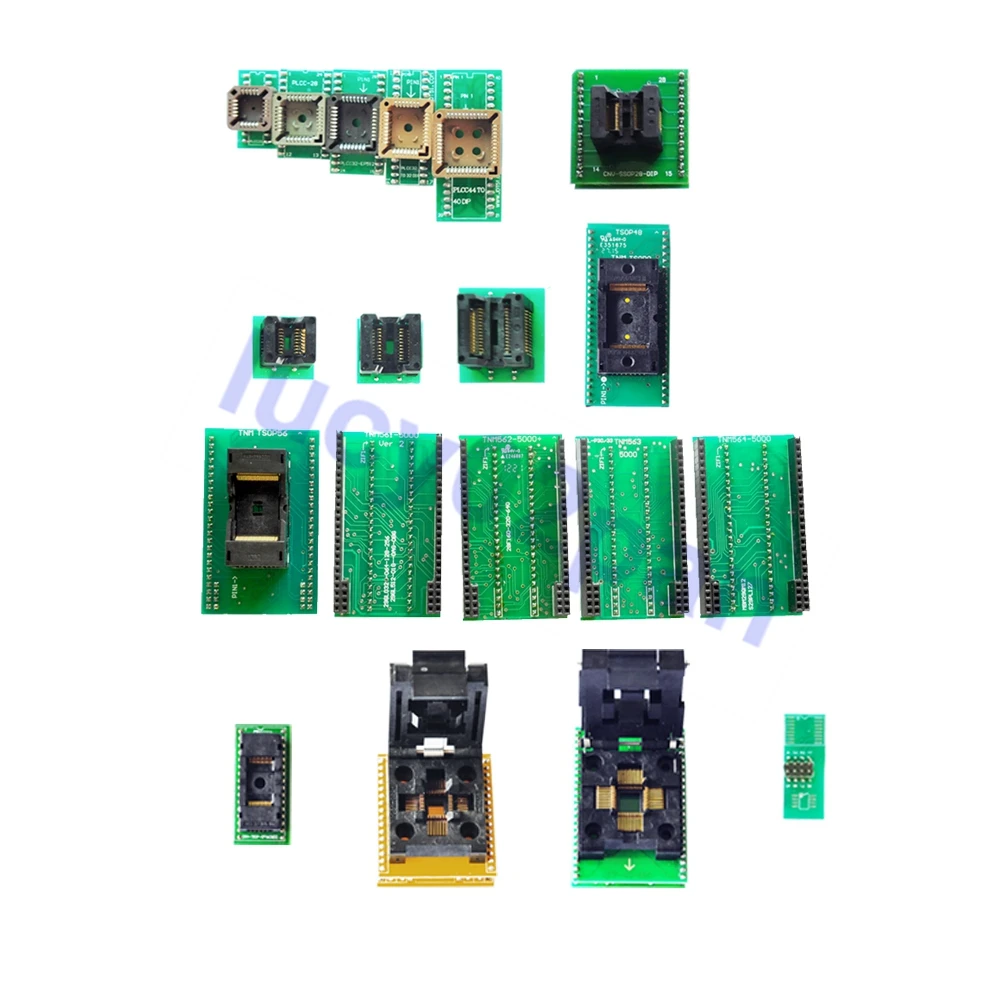 TNM5000 USB JTAG EPROM программист+ 15 шт. комплект гнезд включает TSOP48+ TSOP56, 96 МГц часы, ноутбук/ноутбук ремонт биоса, IC тестер