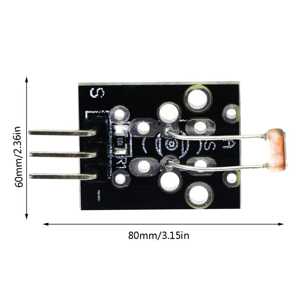 Фоточувствительный резистор модуль Ky-01 используется для светильник обнаружения яркости фоторезистор модуль