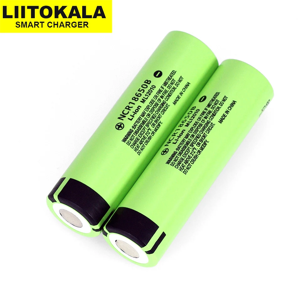 Литий-ионный аккумулятор Liitokala 18650 NCR18650B 3 7 В 3400 мАч для фонарика 2020 | Электроника