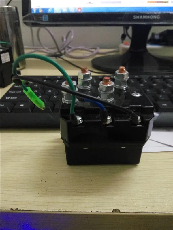 

12V 24V DC Relay DC Voltage Control Protective Electric Contactor Winch Solenoid For Electrical Winch Ships Trains Good Quality