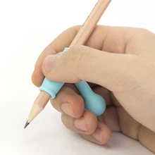 1 шт. милые карандаш «кавай» письма пособие для детей помощи кремнезема аксессуары для укладки гелем; походит для детей 3 лет канцелярских принадлежностей