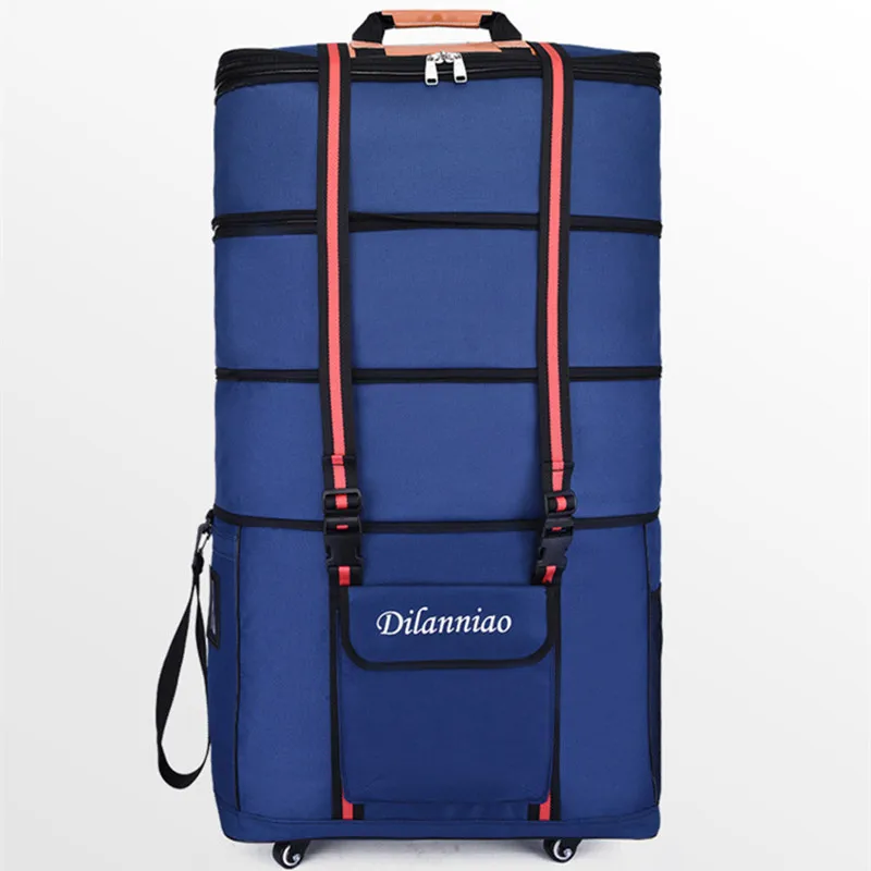 Portatile 36 Pollici Spinner impermeabile portatile da viaggio Valigia di  Nylon tessuti di stoffa, di aria sacchetto di elemento portante, pieghevole  borse 5 ruota borsa|travel luggage|suitcase trolleyluggage bag - AliExpress