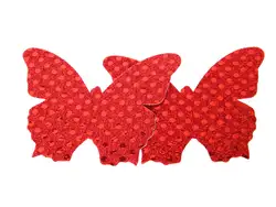 3 пары красные бабочки соска Обложка, бесстыжие Для женщин пирожки клей наклейки, невидимый Intimates Бюстгальтер аксессуары груди Секс игры