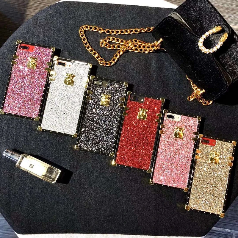 

European fashion shiny sequins shine bling Glitter soft case for iphone X XR XS MAX 6 S 7 8 plus cover for Samsung galaxy S8 S9