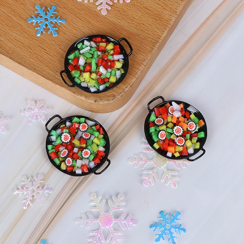 Wok Meal Sushi Vegetables Candy 1/12 Dollhouse 2