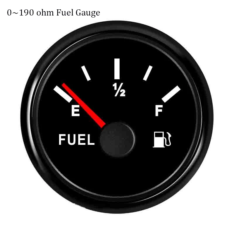 Black 190ohm Gauge Датчик уровня топлива для масляного бака из нержавеющей стали 240ohm/190ohm поплавковый выключатель с 200 мм 300 мм 350 мм 450 мм - Цвет: Black 190ohm Gauge