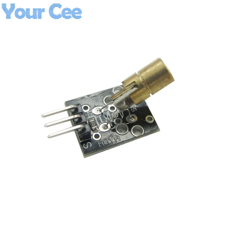 

10 pcs 5V Transmitter Laser Sensor Module 6mm 5V 5mW 650nm Red Laser Dot Diode Copper Head for Arduino PIC AVR 2015 New