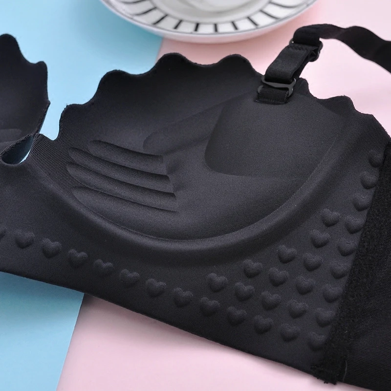 4 вида цветов бесшовные оболочки ручной бюстгальтер push-up и трусики Комплект Глубокий V шеи сексуальные молодые девушки белье костюмы утолщаются чашки комплекты нижнего белья