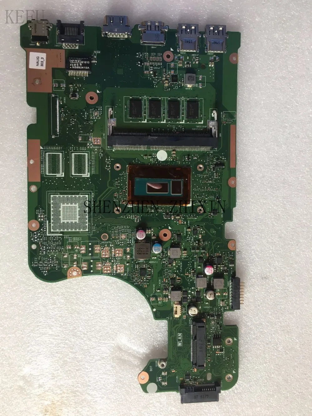 Материнская плата для ноутбука ASUS W519L X555LD X555LP X555L F555L K555L REV.3.6 I5 5200U CPU 4 ГБ ОЗУ|Материнские платы| |