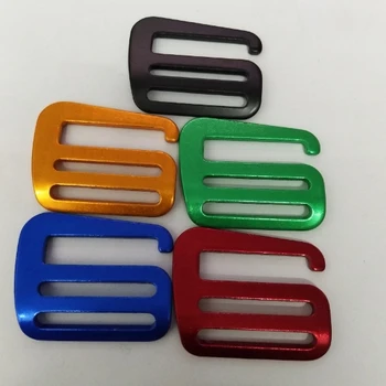 

10Pcs 1 inch G Hook Outdoor Webbing Buckle for Backpack Strap 25mm Camping Hiking Travel Webbing Straps Clothing Belt Access