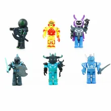 6pcs set font b Model b font font b Building b font Figurines Stacking Blocks 2018