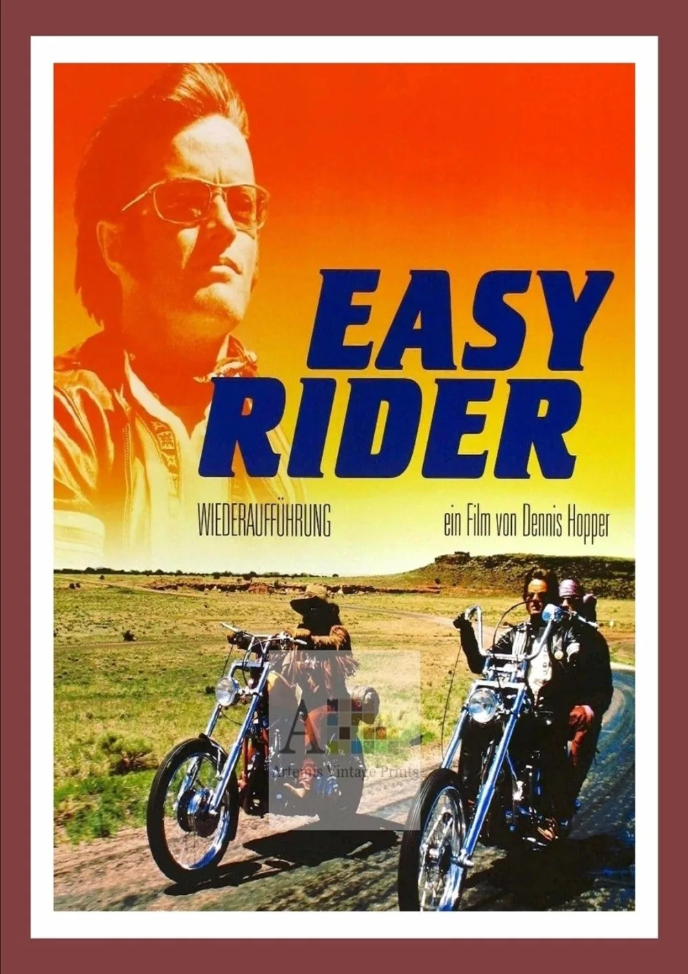 Easy Rider культовый фильм Шелковый постер декоративная стена краска 24x36 дюймов | Дом