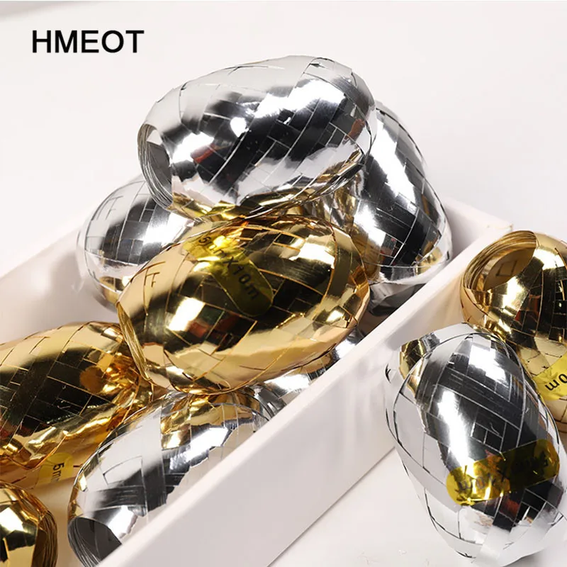 

6 pcs/set Oliveball ribbons flower balloons DIY pull flower decor wedding celebration home decoration Artificial flower supplies