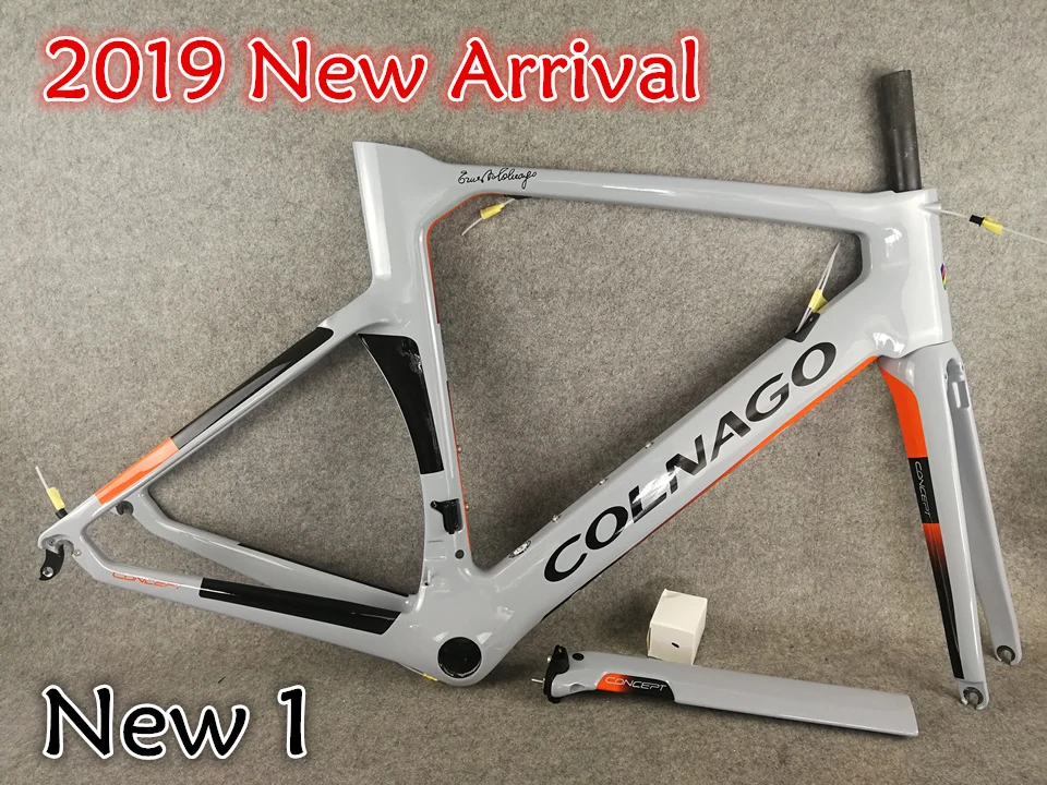 Cheap 13 painting T1000 UD Colnago Concept carbon road frame bicycle Frameset With BB68/BB30 XXS/XS/S/M/L/XL for your selection 1