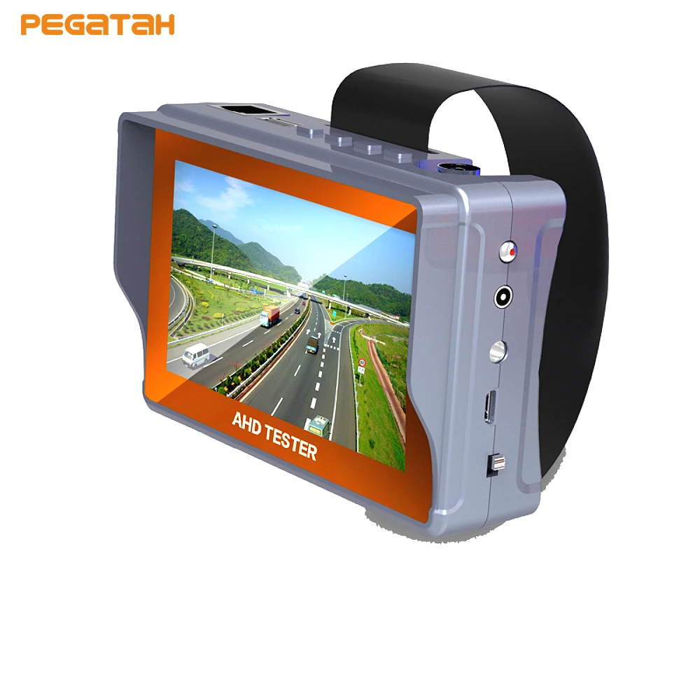 

4.3 inch TFT LCD Analog CVBS AHD 2MP Support UPT Cable Test CCTV camera tester monitor for security camera system