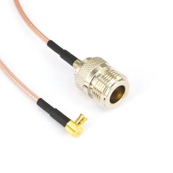 

10 Pieces Pigtail MCX Male Plug Right Angle to N Female Jack Connector Extension Cable RG316 20CM