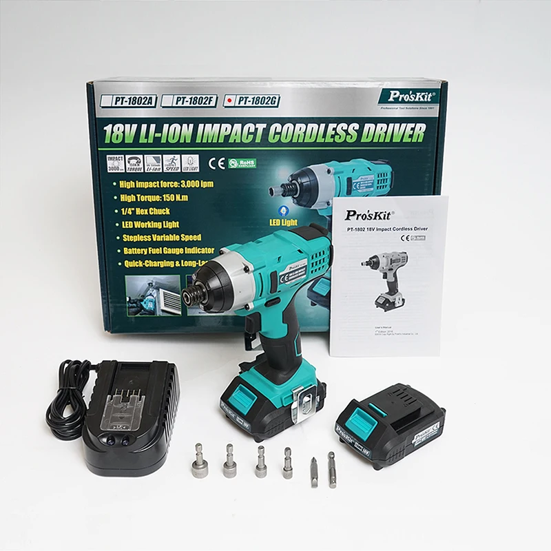 Buy PT 1802G 18v drill impact drill lithium Hand Drill
