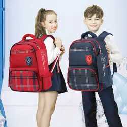 2019 Новый Начальная школа для мальчиков и девочек школьная сумка британский рюкзак для колледжа дети мешок