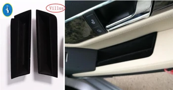 

Yimaautotrims For Mercedes Benz C Class Sedan W204 2011 2012 2013 Front Car Door Storage Armrest Container Box Cover Trim A Set