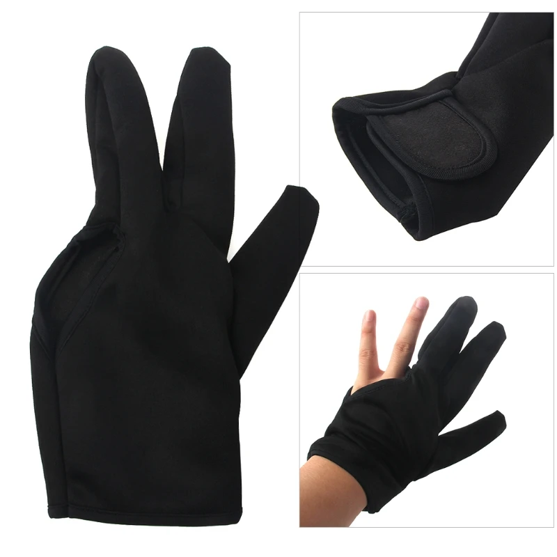 Hairdressing Hair Straightener Curling Heat Resistant Three Finger Glove Styling Tool
