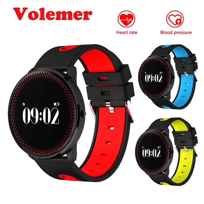 Volemer Waterproof Smart Band CF007 Pedometer Fitness Tracker Bluetooth Smart Bracelet Heart Rate Monitor Wristband Sync