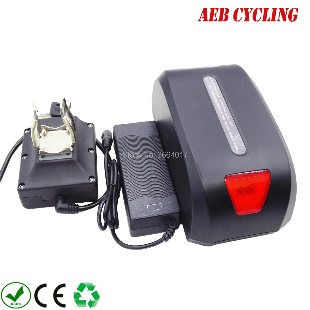 Purchase Offer for  China Ebike Li-ion 36V 10Ah Haibao seat tube battery for fat tire bike city bike with charger