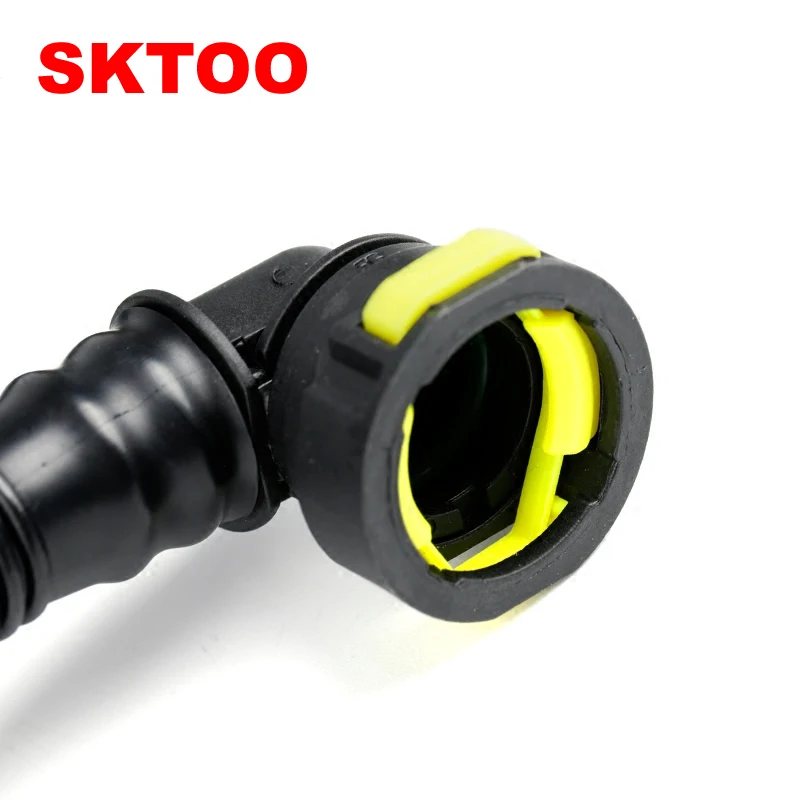 SKTOO автомобильный двигатель картера Сапун шланг трубы для peugeot 206 207 307 308 408 для Citroen C2 c-quatre 1,6 16 В