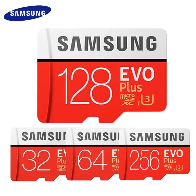 Дешевый Карта памяти Samsung 256 GB карта Micro SD 16 GB TF карты 32 ГБ, 64 ГБ и 128 ГБ UHS I карты EVO + U3 Высокое качество Бесплатная доставка
