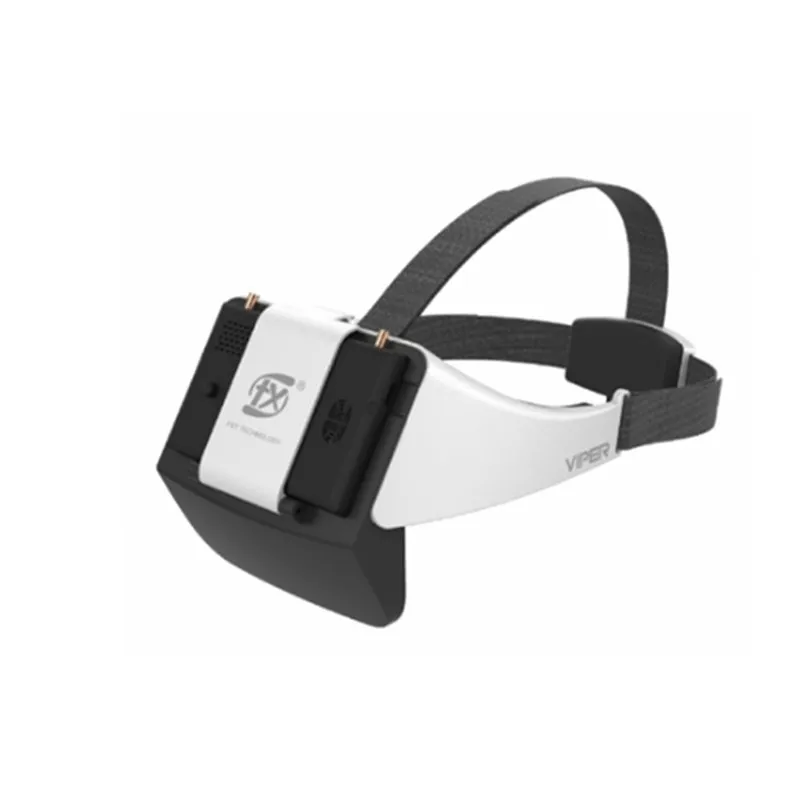 FXT VIPER 5 8G разнообразие HD FPV очки с DVR встроенный рефрактор для моделей