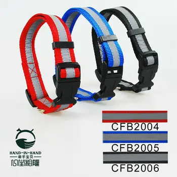 

200Pcs/Lot Lively Pet Dog Reflective Collar Buckle Style 2.0cm 2 Colors CFB2004