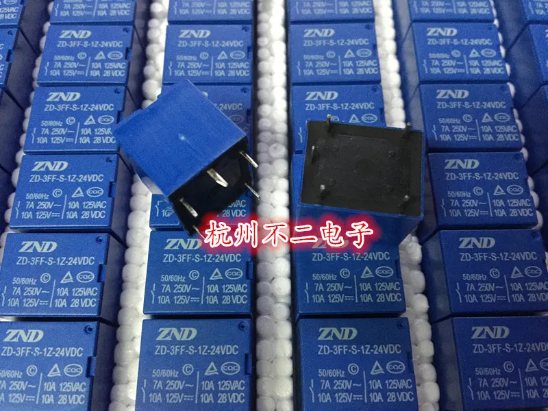 Реле ZD-3FF-S-1Z 24VDC 5-контактный набор преобразования T73 JQC-3FF  Обустройство | Relays -32829663478