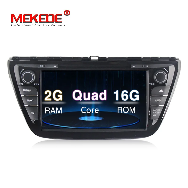 Best MEKEDE 2GB RAM Quad Core Android 7.1 Car DVD GPS Navigation Multimedia Player Car Stereo for Suzuki SX4 / S Cross 2014 2015 0 Best MEKEDE 2GB RAM Quad Core Android 7.1 Car DVD GPS Navigation Multimedia Player Car Stereo for Suzuki SX4 / S Cross 2014 2015 0