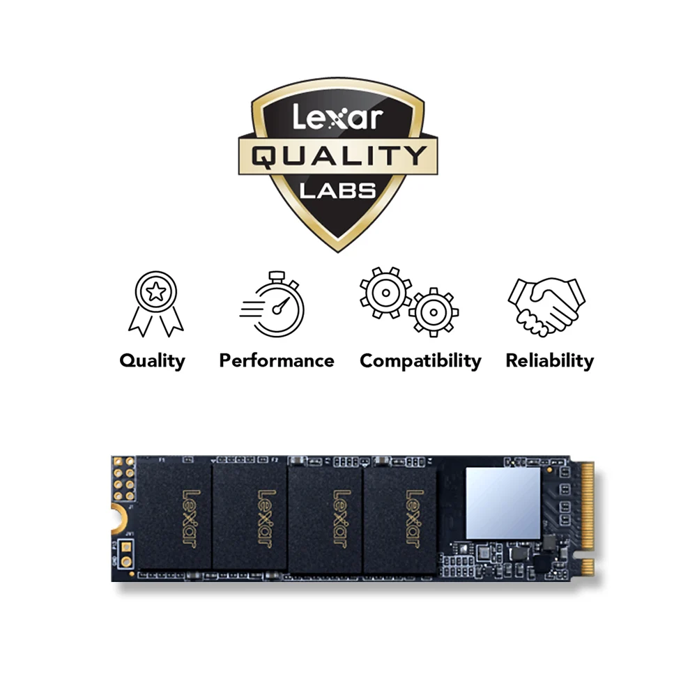 Lexar SSD 2100 МБ/с./с 240 ГБ 480 M.2 2280 NVMe PCIe Gen3x4 Внутренний твердотельный накопитель жесткий