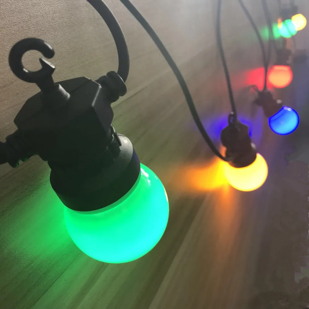 Vnl ip65 lâmpada led g50, multicolor, conector,