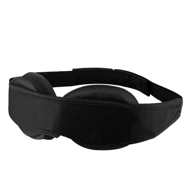 

3D Eyeshade Sleep Mask Memory Foam Padded Shade Cover Travel Sleeping Eye Mask Adjustable Sleeping Aid Blind for Sleeping Rest