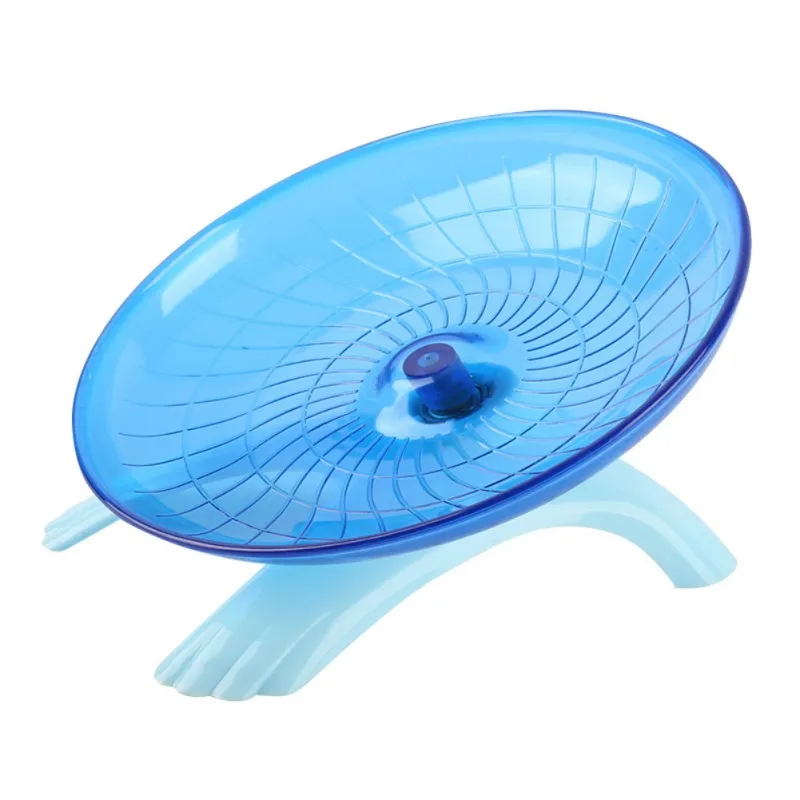 

Silent Design Hamster Jogging Wheel UFO Shape Plastic Rat Running Disc Flying Saucer Toys Sport Exercise Wheels
