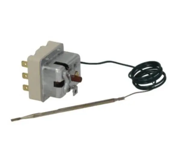 Ego 55.10639.800 monophasé Friteuse Thermostat avec shaft commutateur 90-185 ° c 16a
