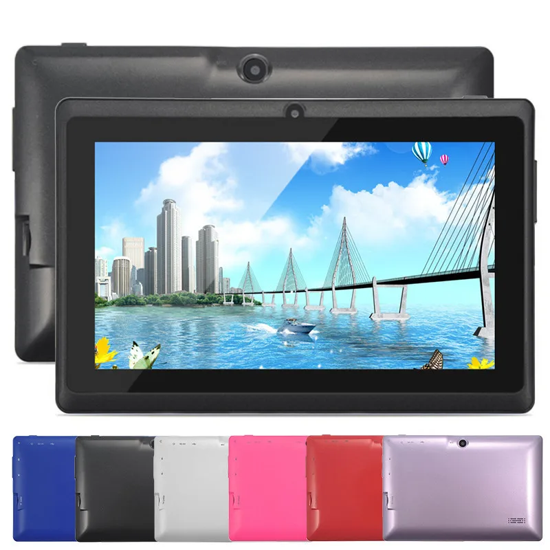 

Cheap Tablet PC 512+ 8GB Multi-Color 7" Android 4.4 Allwinner A33 Quad Core 1.5GHz Android Tablet Free Shipping