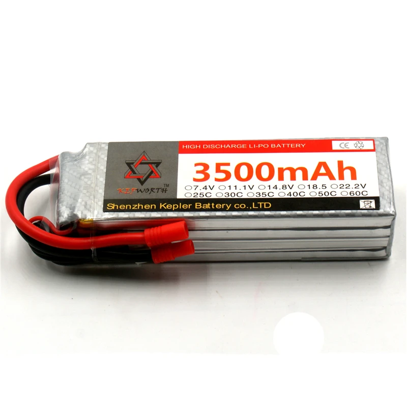 RC Lipo батарея 4S 14 8 V 3500mAh 25C 35C 60C литий-полимерный аккумулятор для автомобилей