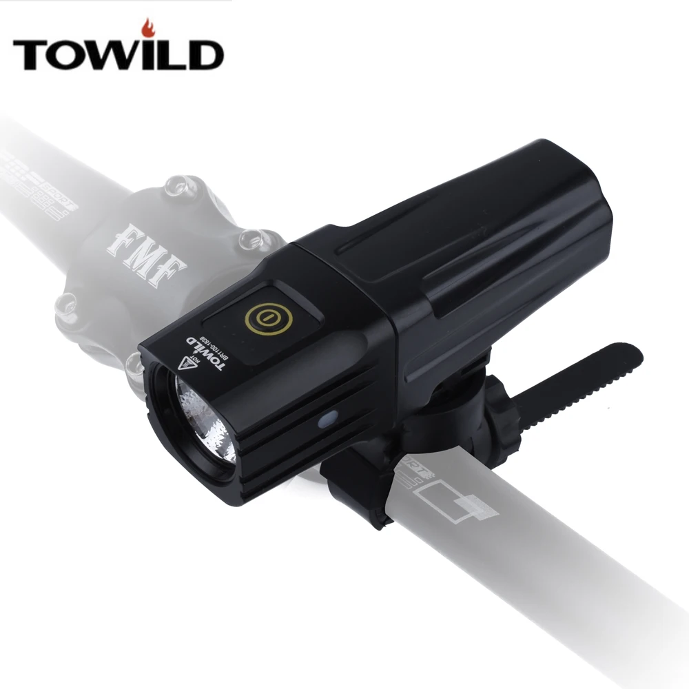 

TOWILD Bicycle bike Headlight Waterproof 1100 Lumens MTB Cycling Flash Light Front LED Torch Light Power bicycle accessories