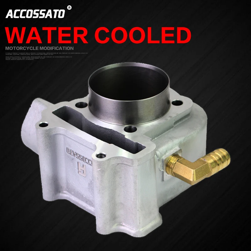 

Motorcycle 58.5/61 water cooled cylinder Axis Z 125 RAY125 CygnusX125 GP110 GY6125 modified water-cooled sleeve