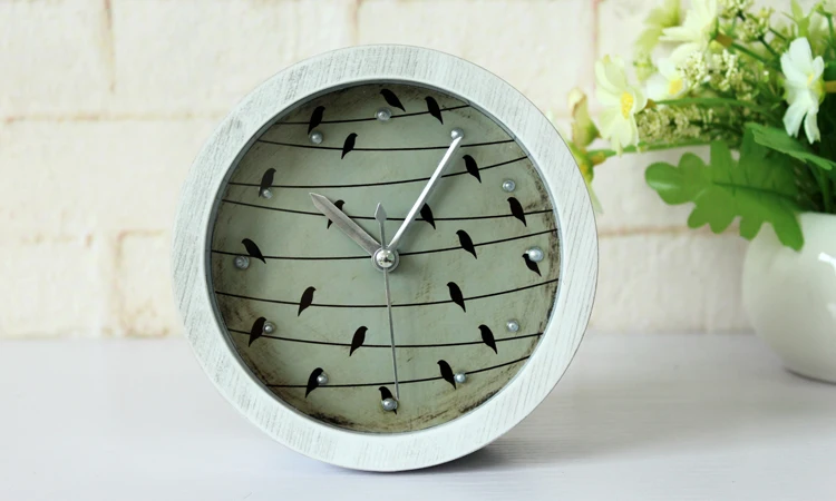 Полет Ласточки имитация дерева home decor reloj despertador аль-Фаджр часы кварцевые цифровые автомобиль часы Ретро часы