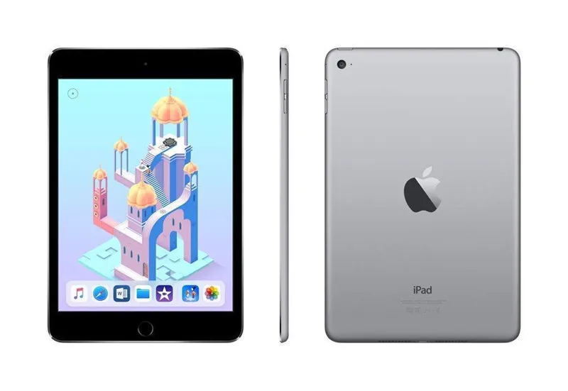 Планшет Apple iPad Mini4 Mini 4 7,", 128 Гб ПЗУ, 2 Гб ОЗУ, двухъядерный процессор A8, Wi-Fi и 4G, 8 Мп, отпечаток пальца, ips lcd