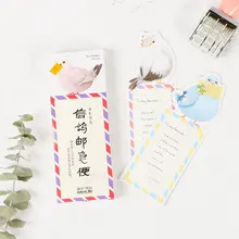 30 шт./кор. письмо в форме голубя бумажные закладки Heteromorphism книжные держатели карты сообщения канцелярские zakka Jack школьной papelaria