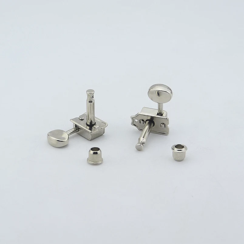  Clearance Sale 1 Set GuitarFamily Kluson 6 In-line Vintage Guitar Machine Heads Tuners ( Nickel ) M
