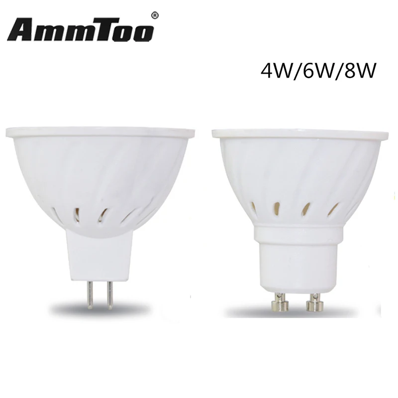 

GU10 MR16 Led Spotlight Heat Resistant Body LED Lamp 2835 SMD 36Led 54Led 72Led Bulb Light For Ceiling Downlight Home Lighting