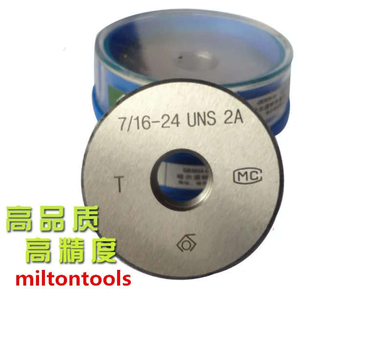 2A TPI резьбовой калибр кольцо Go No GE 3/4 12 14 16 18 20 24 28 32 UNC UNF 2 шт./компл.|thread ring gauge|ring thread
